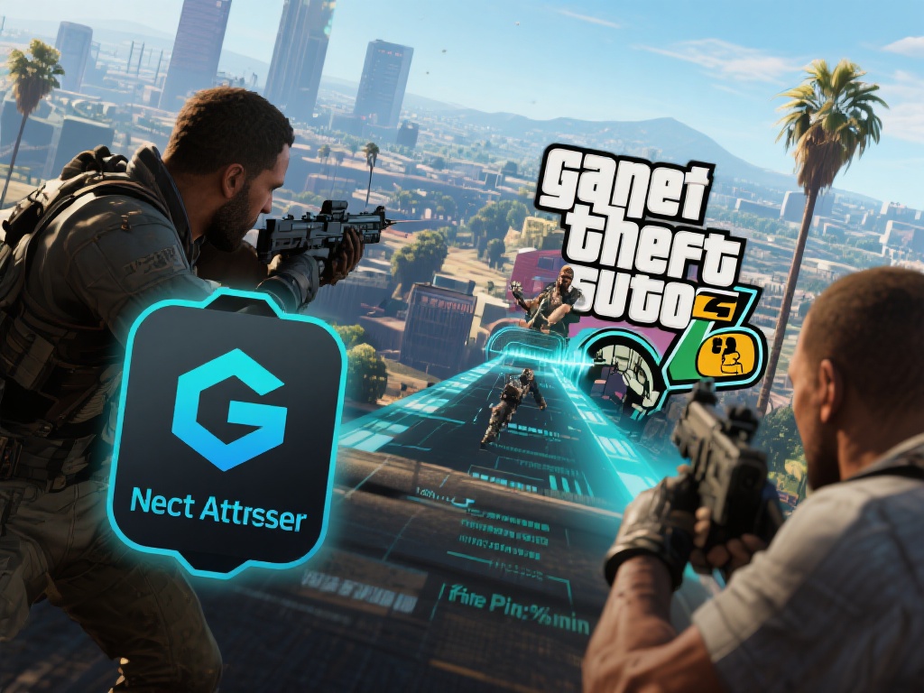 网络加速器是专为优化游戏连接设计的工具。对于GTA